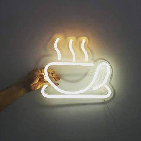 Kávé - LED Neon dekoráció kávézókba